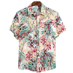 2021 Summer Short Sleeve Custom Men Casual Party Printed <b>Hawaiian</b> <b>Shirt</b> Comfortable Beach <b>Shirt</b> <b>for</b> <b>Women</b> - Product Image 6