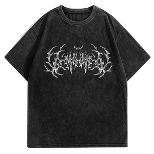Maillot de sport décontracté uni pour homme, coupe oversize à épaules tombantes, en tissu épais, style streetwear, personnalisable, fournisseur d'usine - Product Image 3