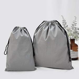 Bolsas de Embalaje Personalizables con Cordón, Impresas Digitalmente, de Poliéster/Algodón, Ecológicas, Lavables, Reutilizables y Resistentes al Agua - Product Image 1