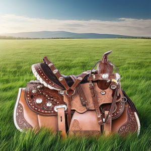 Silla de Montar Occidental Personalizada al por Mayor |   Equipo Ecuestre de Cuero Premium |   Ligero y Duradero - Product Image 2