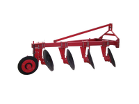 Tractor Diésel de 40-120 HP con Cultivador Agrícola de 3 Puntos y Arado de Discos de 4 Filas, con 1 Año de Garantía, en Venta