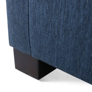 Blue <b>Upholstered</b> Club <b>Chair</b> for Living Room - Product Image 6