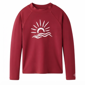 Rashguard professionnel pour femmes avec logo personnalisé, impression numérique, UPF50, anti-UV, respirant, écologique, séchage rapide, manches longues - Product Image 1