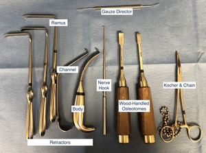 Juego de Instrumentos Variados para Cirugía Mandibular de Aumento de Mentón Mínimamente Invasiva de Calidad Premium, Certificado CE ISO por Pentax - Product Image 3