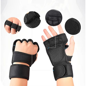 Gants d'entraînement antidérapants pour la musculation, gants de soutien pour les paumes, équipement de fitness pour hommes et femmes - Product Image 2