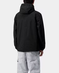 Chaqueta Deportiva Retro de Nailon con Cierre y Logotipo Bordado Personalizado, Chaqueta Cortavientos para Hombre - Product Image 4