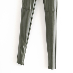 Customized Logo Breathable Lightweight Outdoor Fashion Wear Hand-woven pant New Design <b>men</b> Pants Wholesale Price Leather Pants - Product Image 3