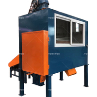 Mesin Pemilah Elektrostatik PVC PET PC Tomings TJD-2000 dengan Motor Bearing, Kapasitas 300-1000 Kg/jam, Konstruksi Baja, 5.5kW, Garansi 1 Tahun