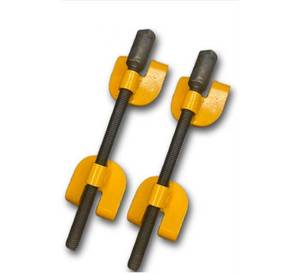 Outil de compression et de démontage de ressorts d'amortisseurs robuste pour suspension automobile - Product Image 1