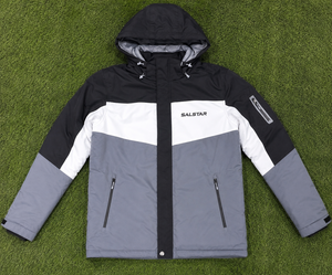 Custom Winter Ski <b>Jacket</b> Waterproof Windproof Hooded Snowboard Grey <b>White</b> <b>Jacket</b> Outdoor Sports <b>Puffer</b> <b>Jacket</b> Manufacturer - Product Image 6