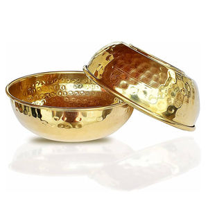 Moderna Tazón de Metal Martillado para Servir, Elegante Tazón para Chocolate de Uso Diario a Precio de Mayoreo para Decoración Elegante del Hogar y Restaurantes - Product Image 6