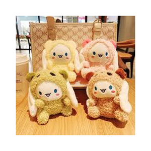 <b>Cute</b> Plush Keychain Cartoon Animal Pendant Soft Toy 3D Shape Easter Decorated <b>Bear</b> Frog Bunny Duck - Product Image 5