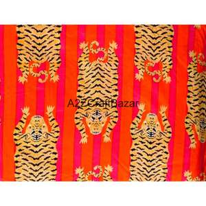 Tissu d'habillement 100% Coton Tissé Imprimé au Bloc Écologique Respirant Séchage Rapide Léger Style Croisé Fil 60S/60S Rajasthan - Product Image 6