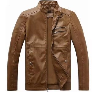Chaqueta de Cuero para Hombre, Diseño 2026 |   Chaqueta de Cuero Vacuno Genuino de Alta Calidad para Streetwear |   Logotipo y Diseño Personalizados al por Mayor - Product Image 1