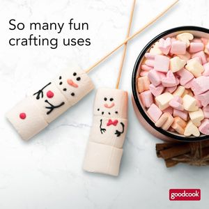 Spiedini di bambù da 12 pollici per uso quotidiano, confezione da 100, durevoli, con punta singola, per grigliare, shish kebab, barbecue, kebab - Product Image 4