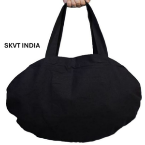 Sac fourre-tout en toile 100 % coton écologique avec fermeture éclair, impression de logo personnalisé, motif musical, idéal pour les voyages et le shopping féminin - Product Image 2