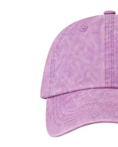 Gorra de Béisbol de Algodón Lavado Color Lavanda, Lisa, Ajustable, Unisex, Deportiva, Informal, Transpirable, Cómoda, de Primera Calidad - Product Image 4