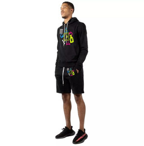 Conjunto de Sudadera con Capucha y Pantalones Cortos Impresos en 3D, Conjunto Deportivo de Verano para Hombre, Transpirable y Personalizable - Product Image 4