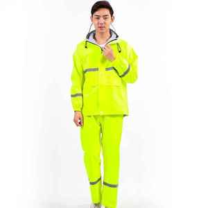 Conjunto de Ropa Impermeable con Costuras Reforzadas, Resistente a Desgarros, de Alto Rendimiento, Chaqueta y Pantalón Impermeables - Product Image 4