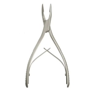 Rongeur à os Beyer en acier inoxydable certifié CE, outil chirurgical orthopédique manuel, stérilisation à haute température, durable et précis - Product Image 1
