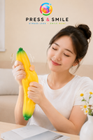 Jouet de décompression transfrontalier le plus vendu, Jouet à presser surdimensionné simulé, Jouet à presser en forme de fromage géant, Cadeau anti-stress