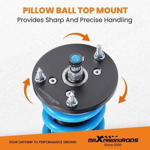 2011-2022 Chevrolet Charger Tuning Suspension System Kit 24-Way Adjustable Coilovers with Damping Shocks and Struts - Product Image 2