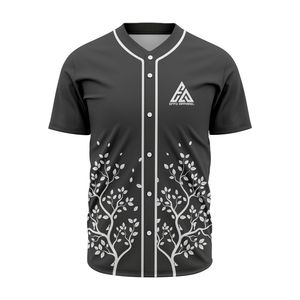 Sports Wear Customized <b>Baseball</b> Jersey for Men's Top Quality Sports Wear Comfortable Sublimation <b>Baseball</b> Jersey for Men's - Product Image 3