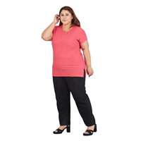 Vêtements grande taille pour femmes, t-shirt décontracté ample de haute qualité, robe d'été pour femmes en gros