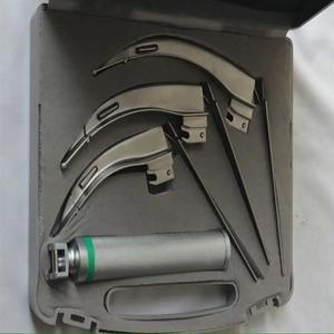 Ensemble de laryngoscopes en acier inoxydable, lames de laryngoscope direct, poignées, pour adultes et pédiatriques, gestion des voies respiratoires, intubation endotrachéale - Product Image 3