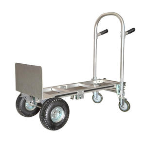 Top Heavy Duty Hand Truck <b>Trolley</b> Dolly Sliver Aluminium Portable Folding <b>Trolley</b> For Home Office Travel Vietnam Quality - Product Image 4