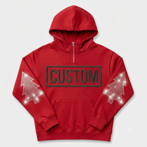 Sweat à capuche unisexe personnalisé en velours avec logo frontal, coupe ample, écologique, hiver, 100% coton molletonné, brodé, fabricant OEM - Product Image 5