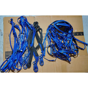 À VENDRE PVC SANGLE CHEVAL BRIDLE ET MARTINGALE AVEC RACCORDS ROUILLANTS INDE FAIT COULEUR B EN DOLLAR 12 CARTE DE CRÉDIT ACCEPTÉE - Product Image 2