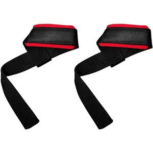Correas de Algodón Profesionales para Levantamiento de Pesas, Soporte para Muñecas en Entrenamiento de Powerlifting y Peso Muerto - Product Image 2