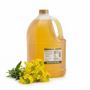 Aceite de Semilla de Canola Puro, Aceite Vegetal Saludable para Cocinar, para Uso en Servicios de Alimentación y Fabricación Industrial - Product Image 1