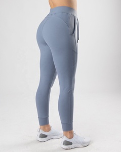 Pantalones Deportivos de Cintura Alta para Mujer, Ajustados, Transpirables, Elásticos, para Gimnasio, Entrenamiento, Fitness, Ropa Deportiva - Product Image 4