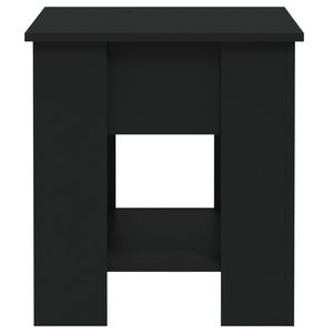 Tavolino nero in legno ingegnerizzato 39.8 "x 19.3" x 20.5 "dimensioni - Product Image 5
