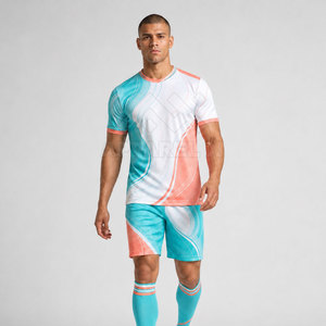 Uniforme de Fútbol Ligero para Entrenamiento, Uniforme de Fútbol Cómodo, Uniforme de Fútbol de Estilo Activo para Eventos Deportivos al Aire Libre - Product Image 5