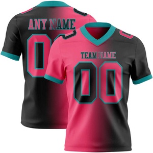 Jersey de Fútbol Americano Personalizado con Color a Elección, Transpirable, Estilo Urbano, Cuello en V, Crea Tu Estilo - Product Image 1