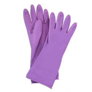 Gants en latex jetables multi-tailles violets VN pour la cuisine, la salle de bain, la cuisson et le nettoyage - Product Image 1