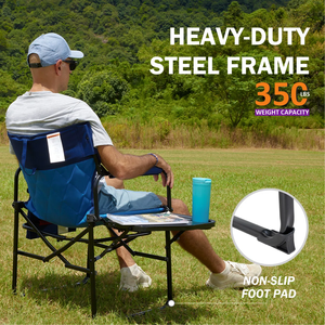 MD07 CAMPING Aluminum Alloy Modern design Garden <b>Chair</b> Outdoor Furniture Panel Wood Style Aluminum Metal Type Carton Rectangular - Product Image 5