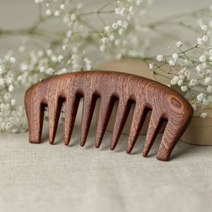 Top Selling Luxury Eco-Friendly Handcrafted Wooden Comb Smooth Finish for Detangling Scalp Massage Available Best Market Price - Product Image 1