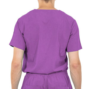 Medical Uniform Men Scrub Uniform Nurse Scrubs Set <b>Top</b> Pant OEM Suppliers Soft Stretchy Men Scrubs Set Polyester Breathable - Product Image 4
