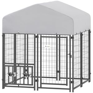 Gabbia per Cani XXL/XXL/XXXL in Metallo per Razze Piccole e Grandi, Adatta anche per Gatti - Nessun Spedizione nei Fine Settimana - Product Image 2