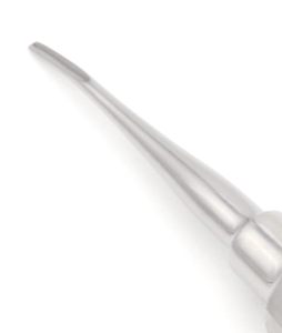 Elevador de Extracción Dental Curvo de 2mm, Instrumento con Hoja Delgada y Afilada para Cortar Ligamentos Periodontales, Acero Inoxidable Quirúrgico - Product Image 2
