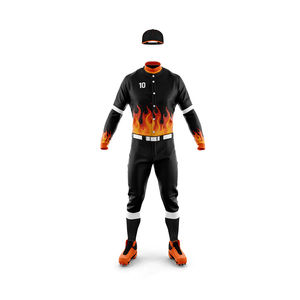 Uniformes y Camisetas Personalizadas para Equipos de Béisbol, Camiseta de Béisbol Lisa de Manga Corta, Uniforme Deportivo para Hombre - Product Image 1