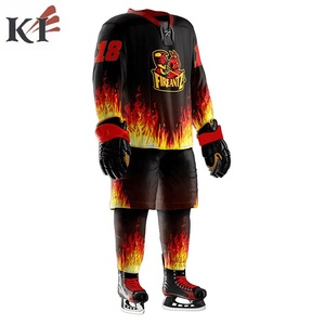 T-shirt de hockey sur glace personnalisé avec logo imprimé par sublimation sur le devant, 100 % polyester, unisexe, col rond, manches courtes, pour adultes, équipe USA 2026 - Product Image 4
