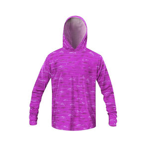Sweat-shirt à capuche de pêche pour homme, nouvelle conception, sublimation, respirant, imperméable, UPF 50, séchage rapide, léger, manches longues - Product Image 6