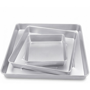 Moule à gâteau en aluminium, profond et rond, avec côtés droits, ustensiles de pâtisserie professionnels pour les fournitures de boulangerie en gros à bas prix - Product Image 4
