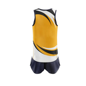 Maillot sans manches uni respirant léger imprimé pour l'athlétisme, couleur personnalisable, logo personnalisable, prix raisonnable - Product Image 3
