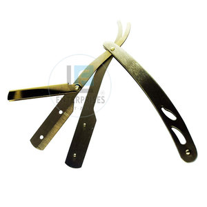 Maquinillas de Afeitar Rectas de Acero Inoxidable de la Mejor Calidad, con Mango de Madera, Reutilizables, Duraderas, Diseño Personalizable - Product Image 4